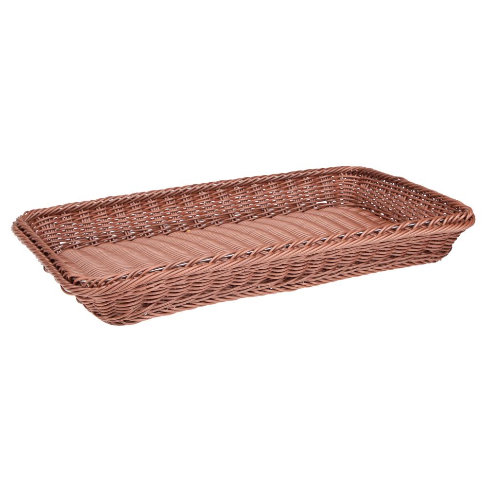 Brotkorb aus Rattan