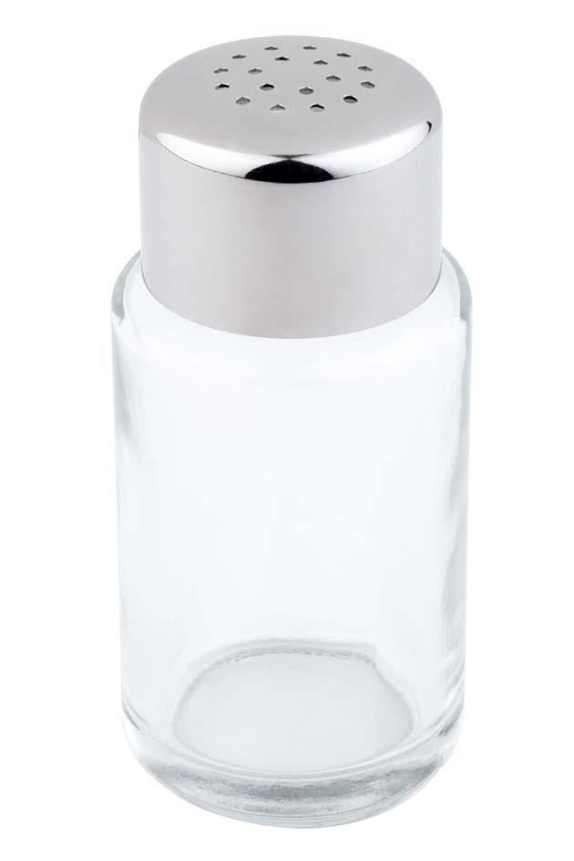 Salz- / Pfefferstreuer, Ø 4 cm, H: 9 cm, 50 ml