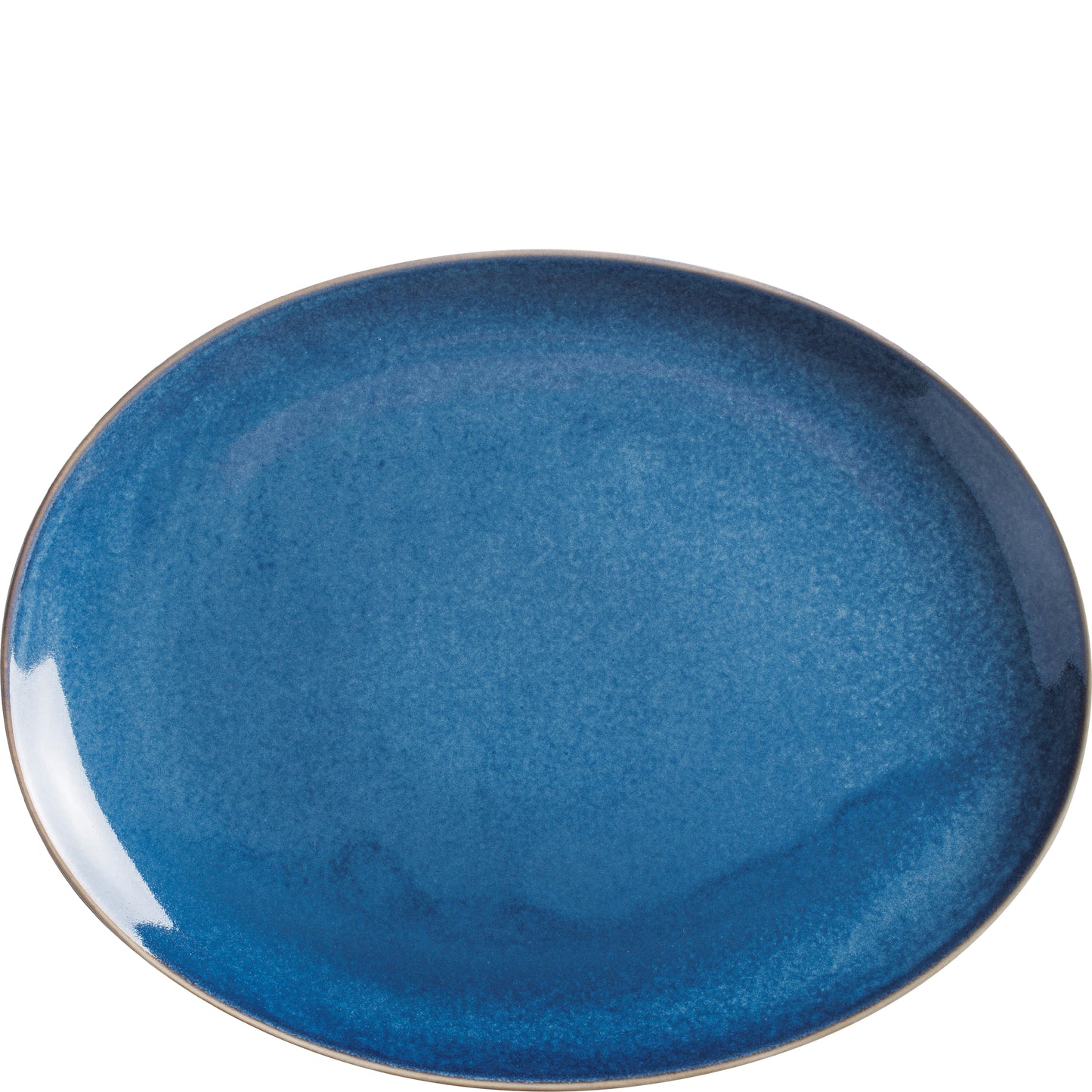 Blaue Keramikschale, Nahaufnahme, B2B Gastronomie