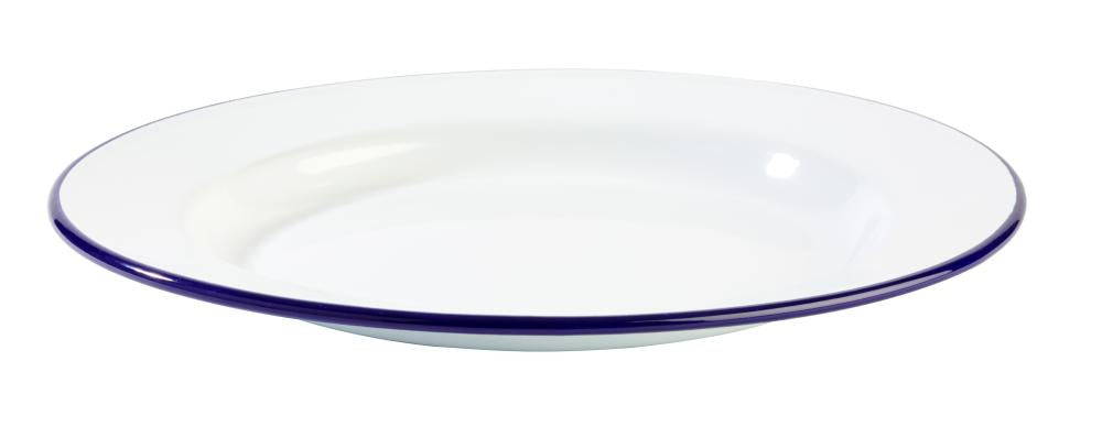 Teller, flach -ENAMELWARE-, Ø 26 cm, H: 2 cm