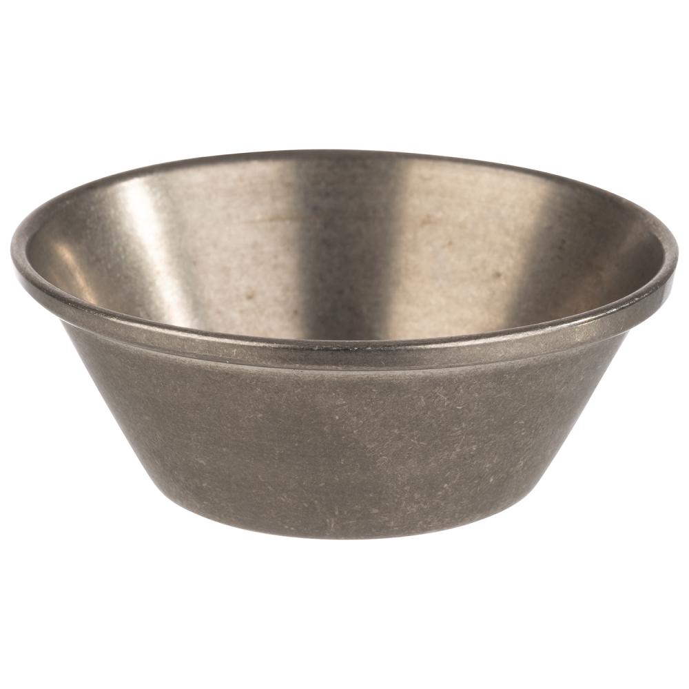 Metallschale für Gastronomiebedarf.
