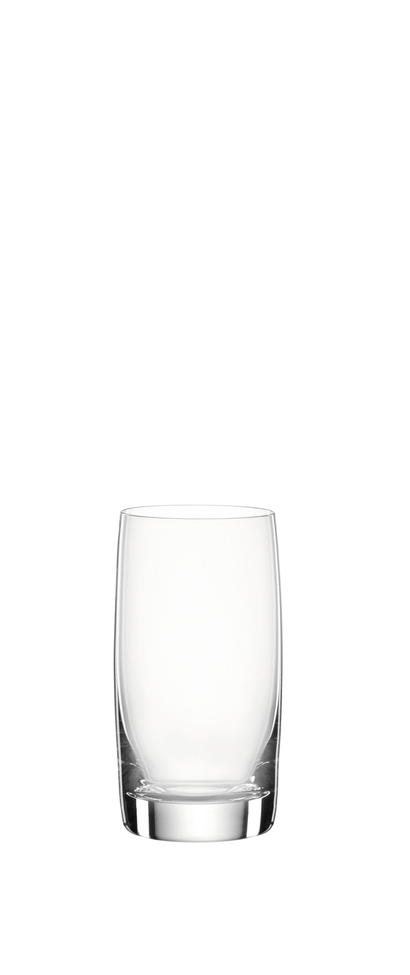 Leeres Glas für Gastronomie.