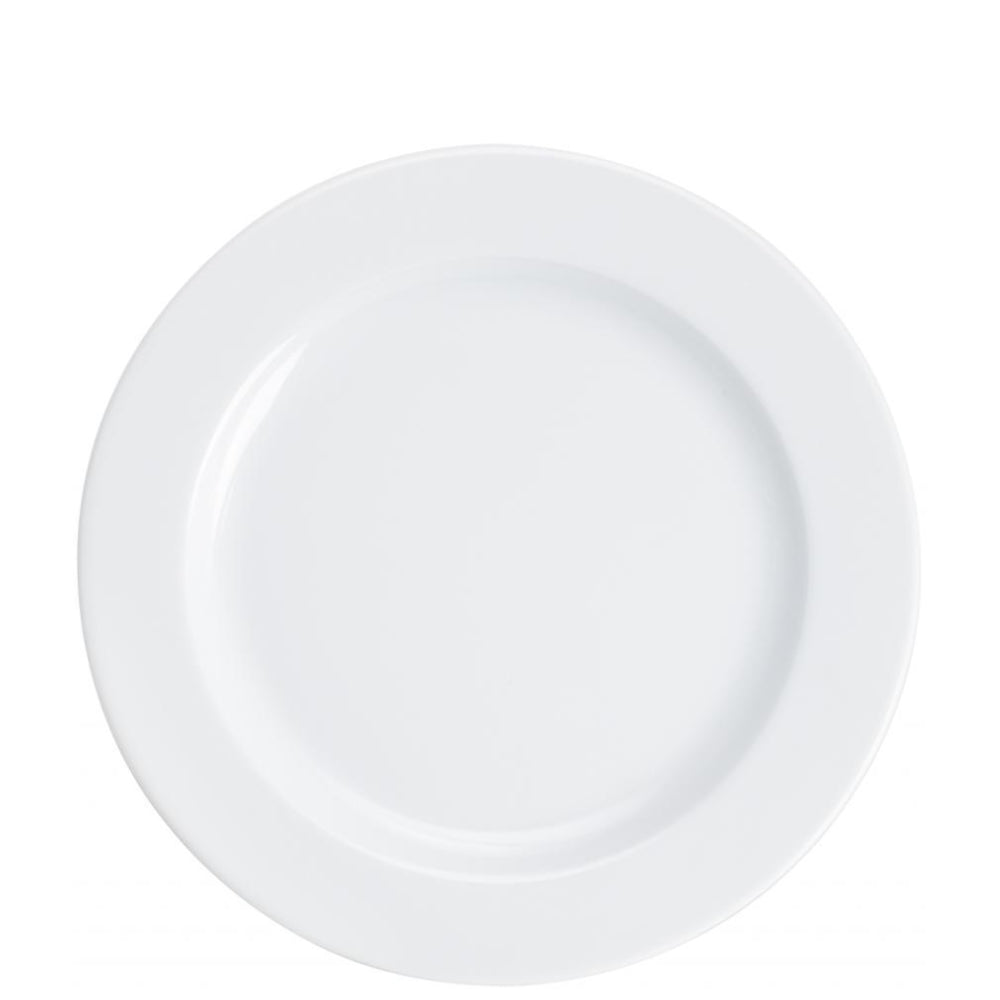 Leere weiße Essteller, B2B Gastronomie