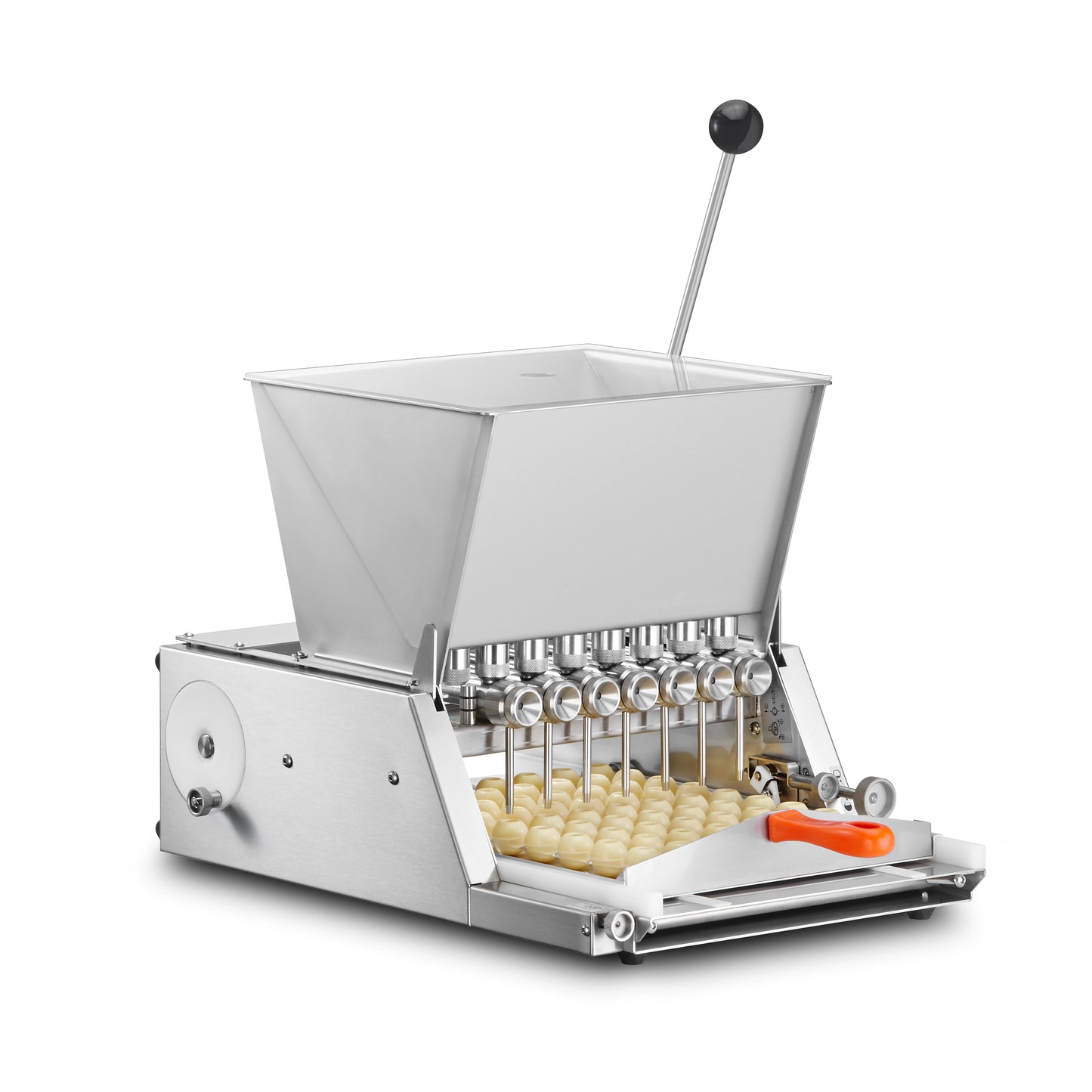 Teigportionierer für Gastronomiebedarf.