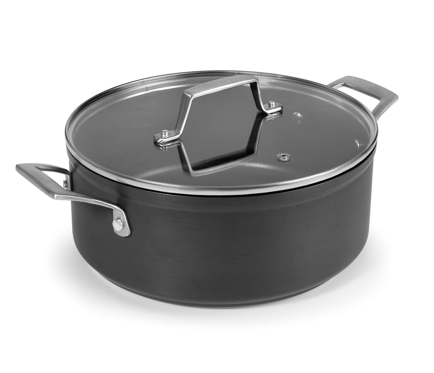 Großer Kochtopf mit Deckel.