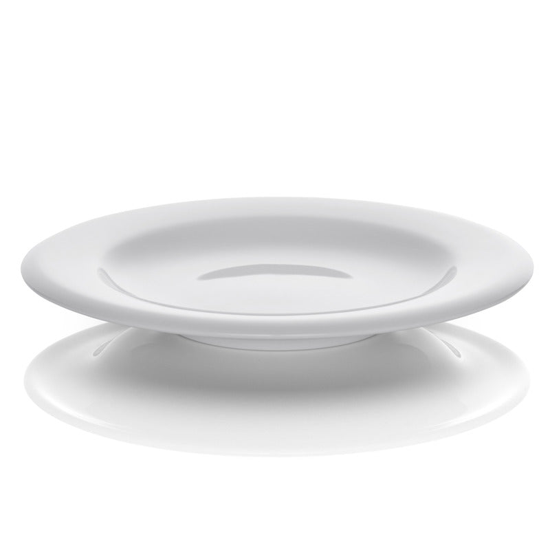 Weißer Teller für Gastronomie.