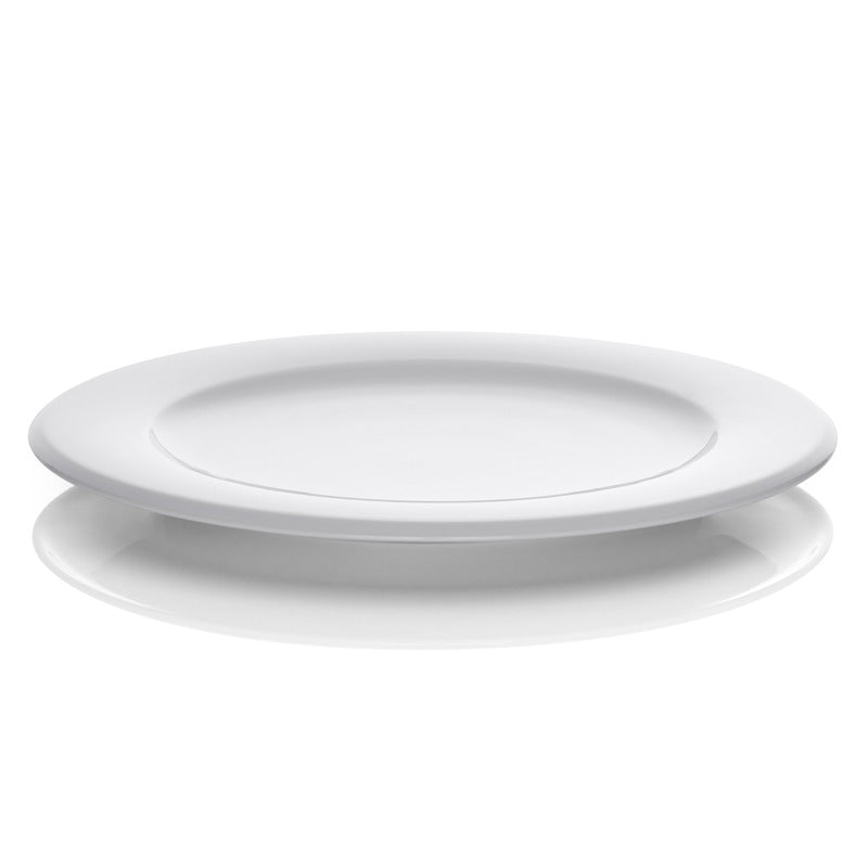 Weißer Teller für Gastronomie.