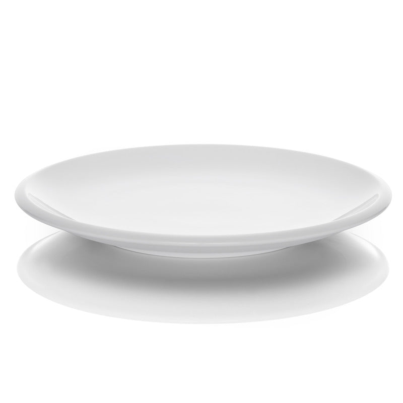 Weißer Teller für Gastronomie.