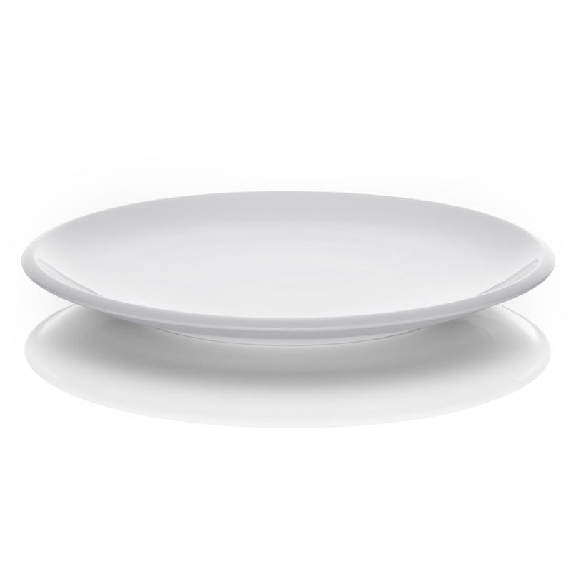Weißer Teller für Gastronomie.