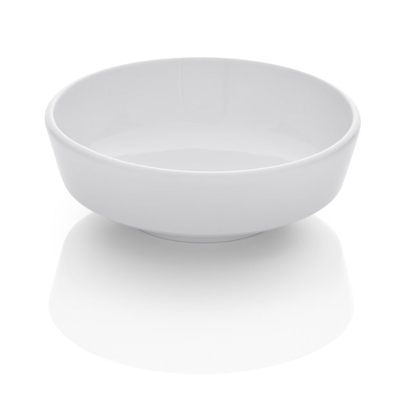 Weiße Schüssel für Gastronomie