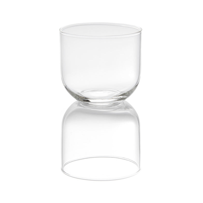 Transparentes Glas für Gastronomie.
