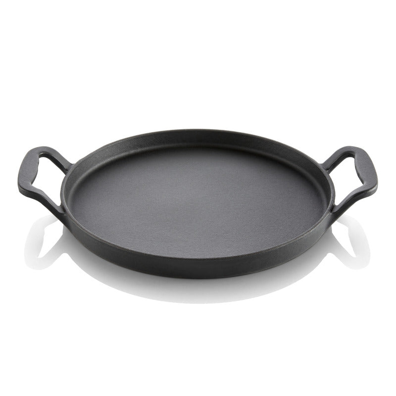 Gusseiserne Servierplatte für Gastronomie.