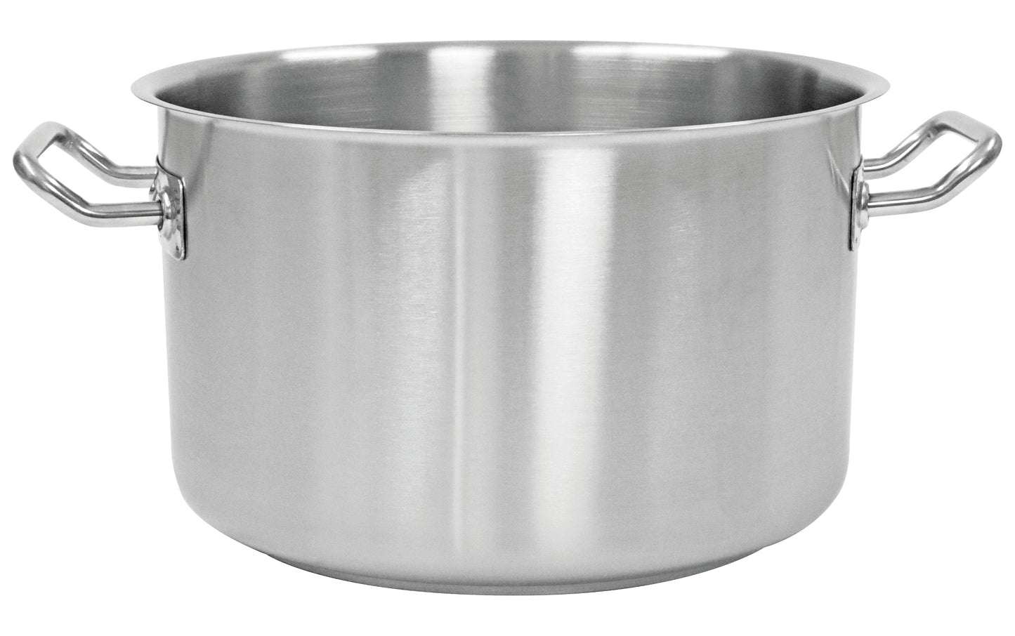 Edelstahlkochtopf für Gastronomie.