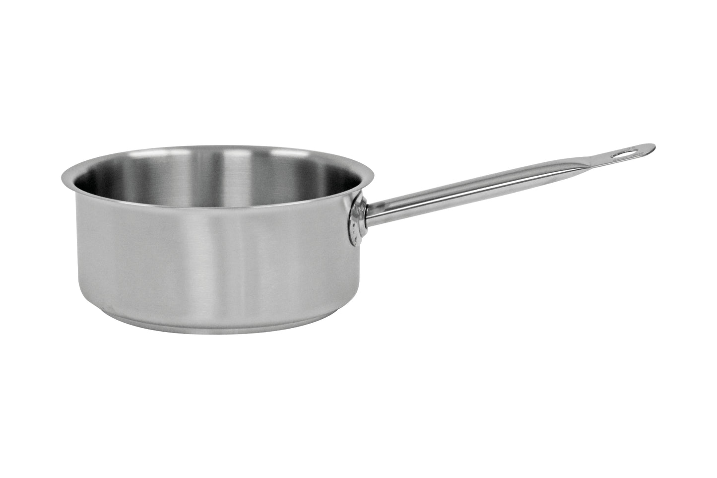 Edelstahl-Topf für Gastronomie.