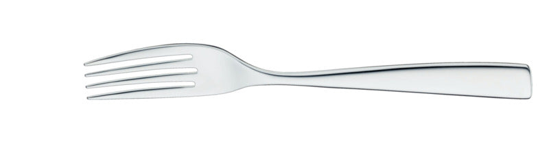 Edelstahlgabel für Gastronomiebedarf.