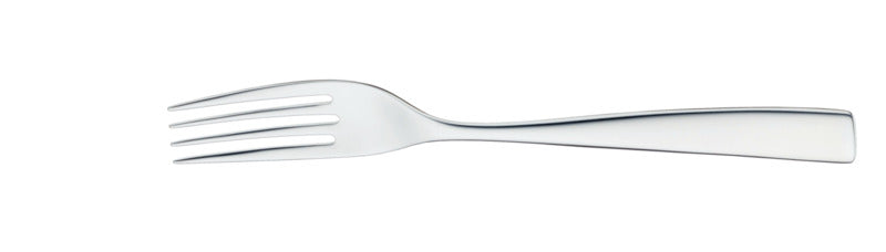 Edelstahlgabel für Gastronomiebedarf.