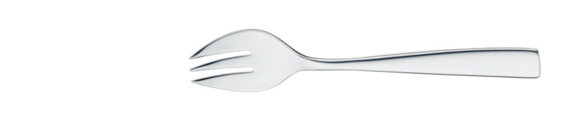 Edelstahl-Gabel für Gastronomiebedarf.