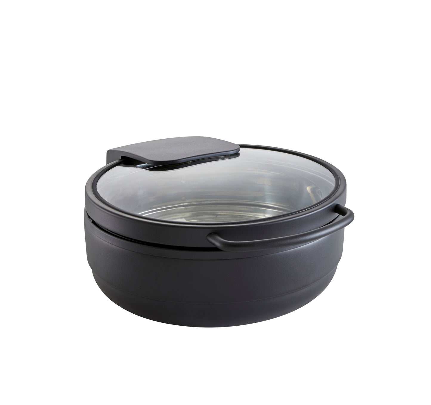 Chafing Dish rund black HOT&FRESH BASIC