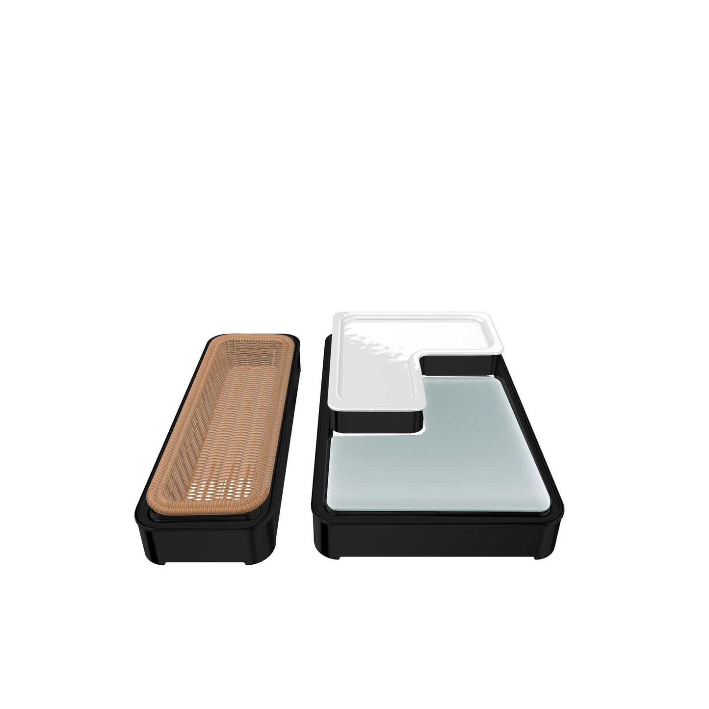 Modulares Servier-Set für Gastronomie.
