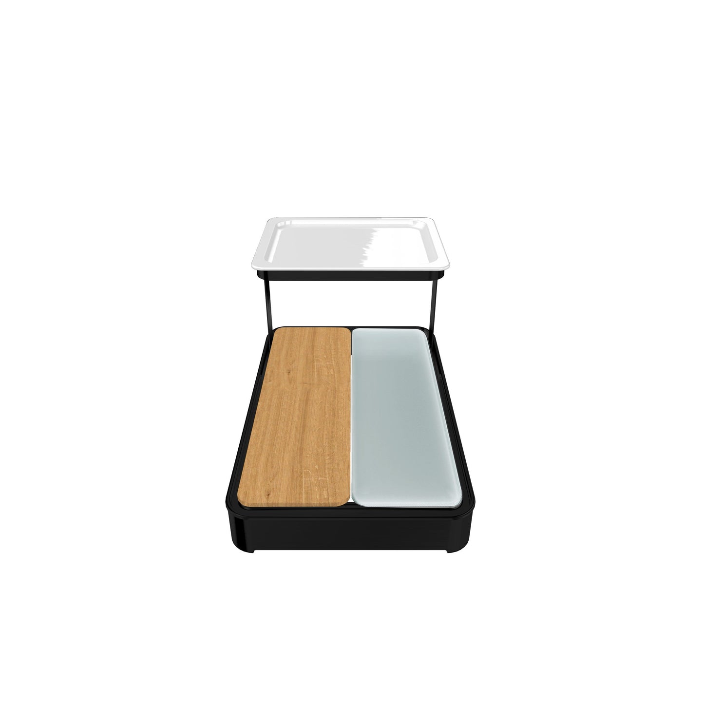 Modularer Servierwagen für Gastronomie.