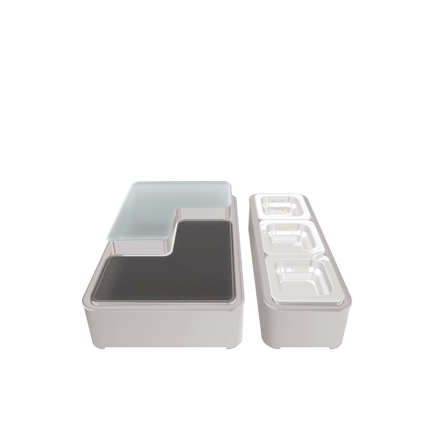 Modulares Gastronomie-Buffet-System.