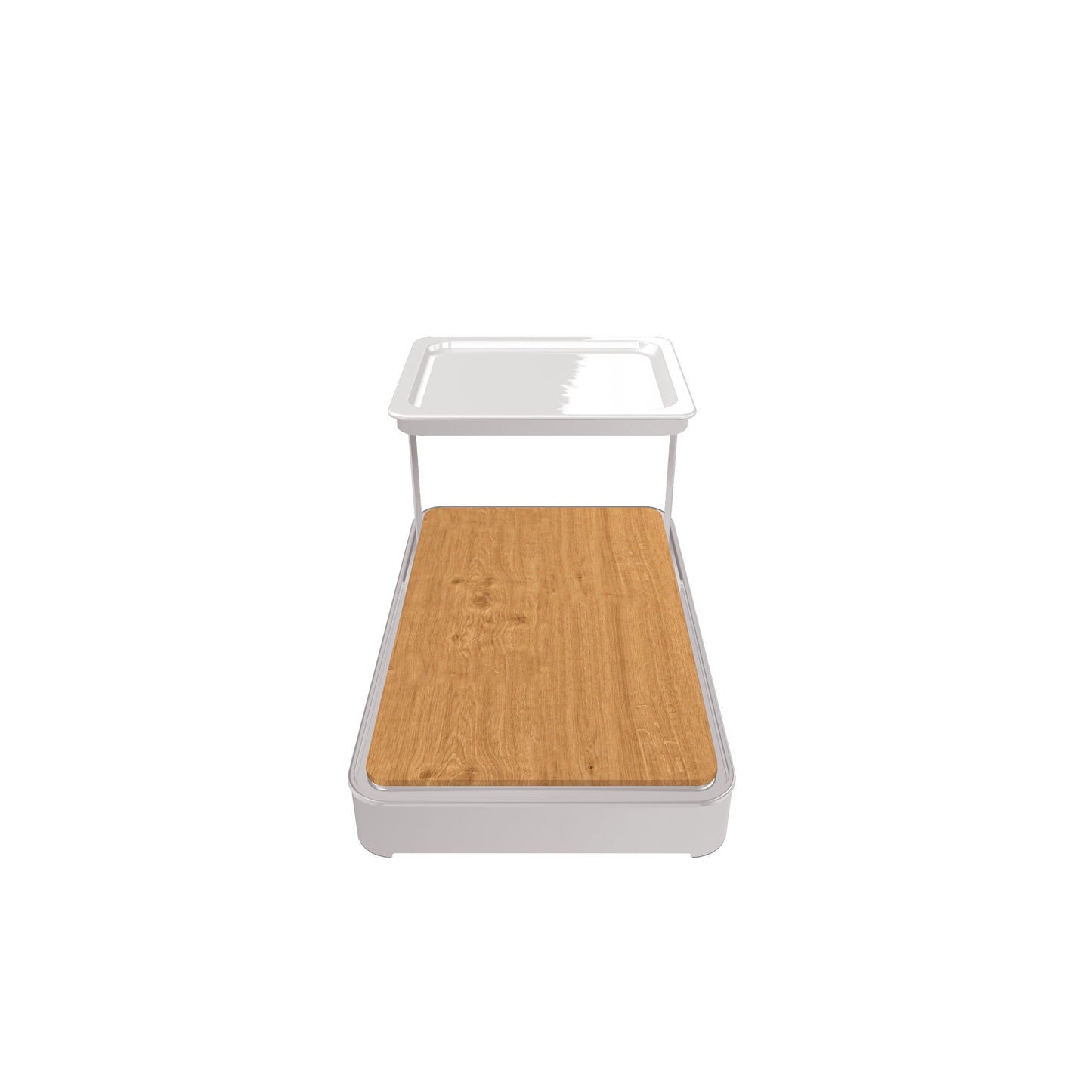 Modularer Tisch für Gastronomiebedarf.