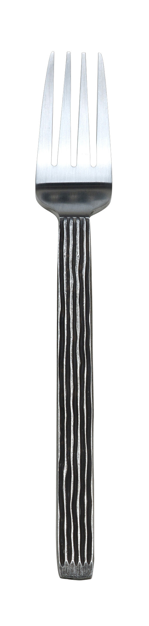 Gabel mit strukturiertem Griff.