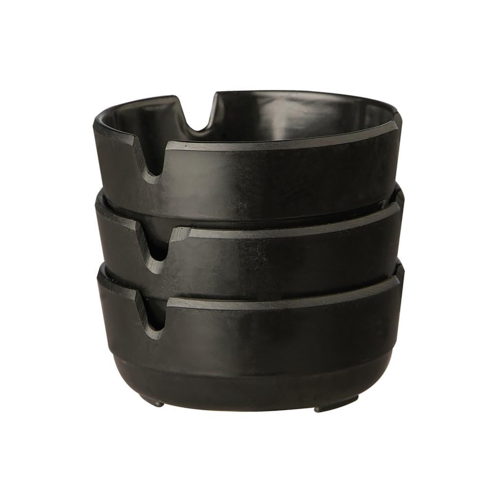 Aschenbecher, 3er Set, Ø 8 cm, H: 3 cm