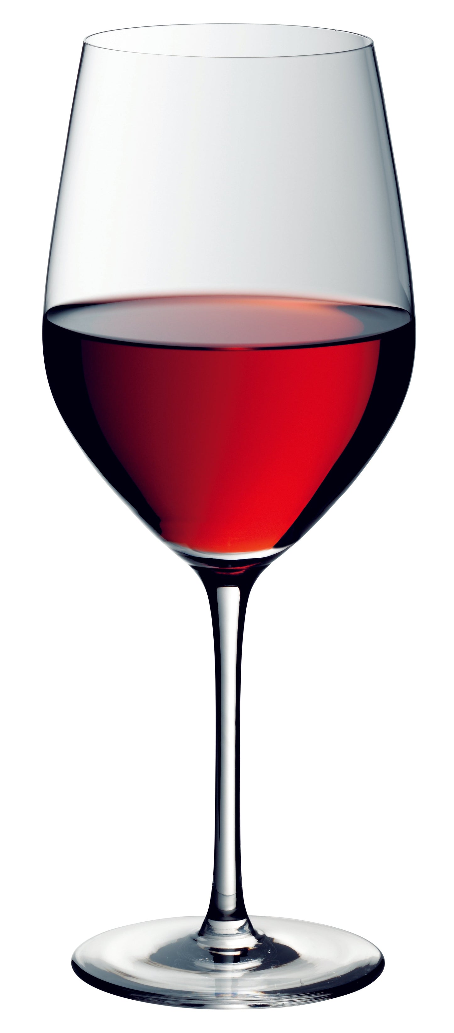 Weinglas mit Rotwein
