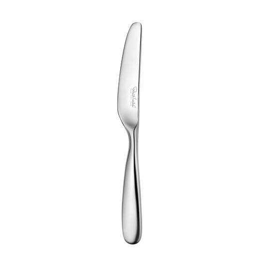 Silbernes Messer mit Gravur.