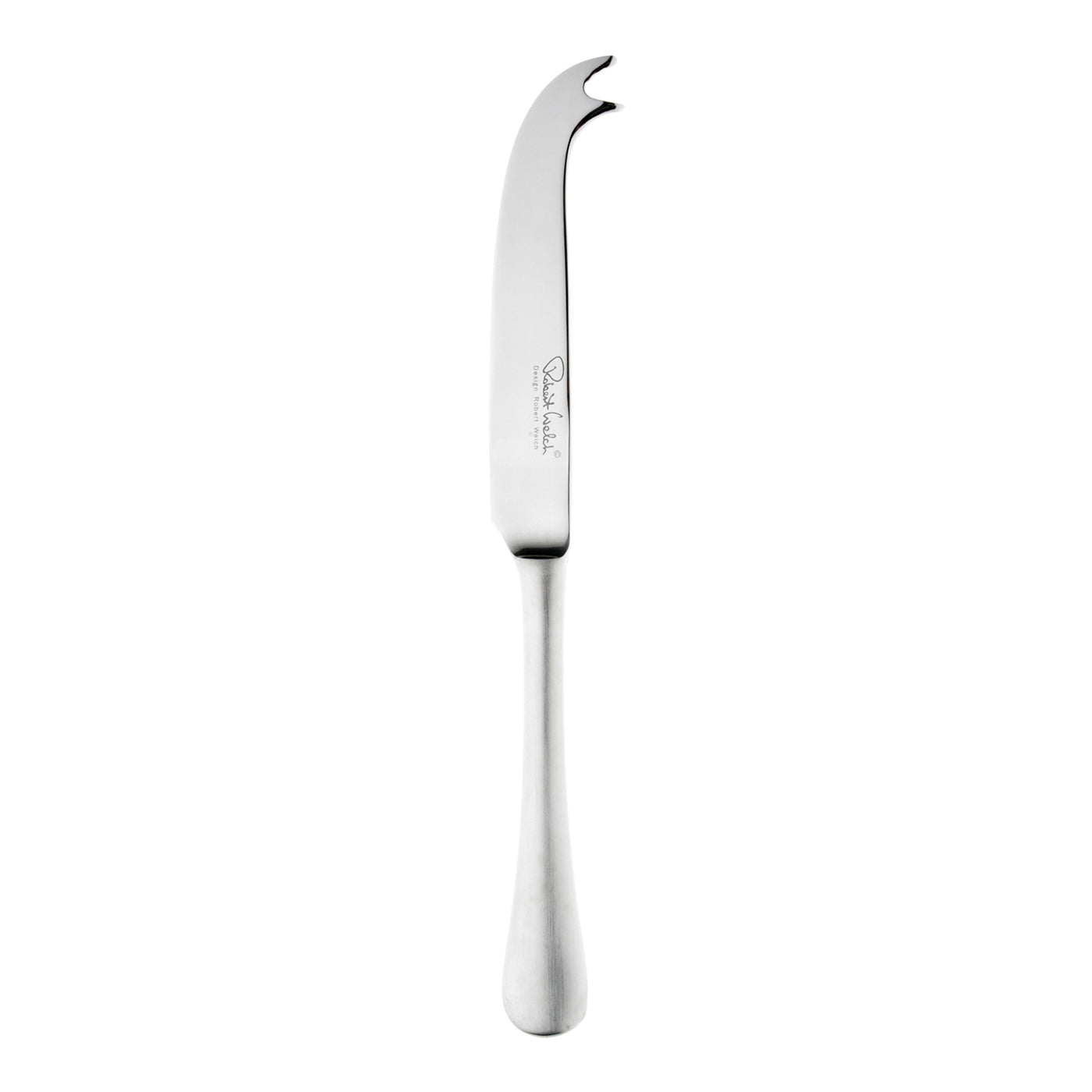 Käsemesser mit gebogener Klinge.