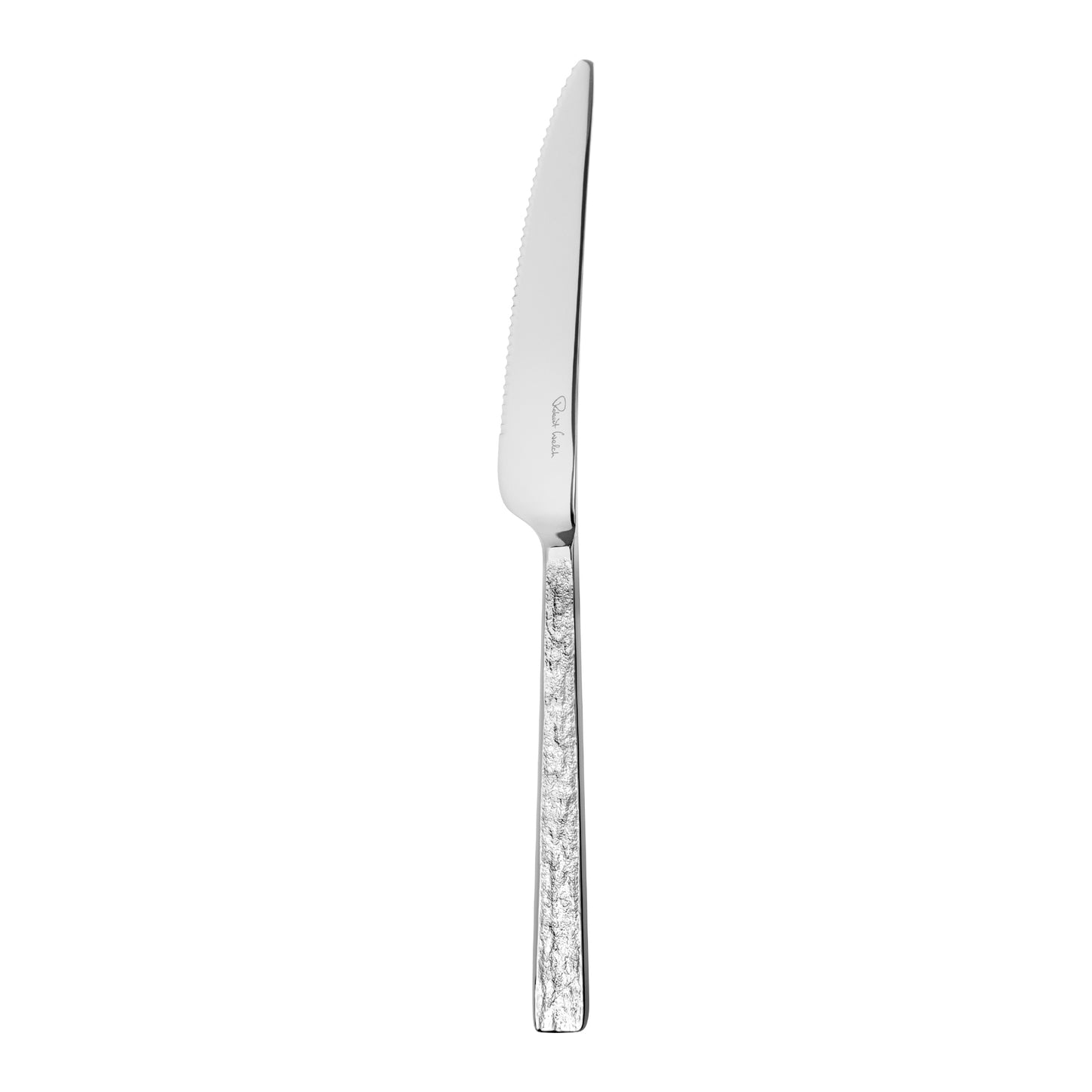 Silbernes Messer mit verziertem Griff.