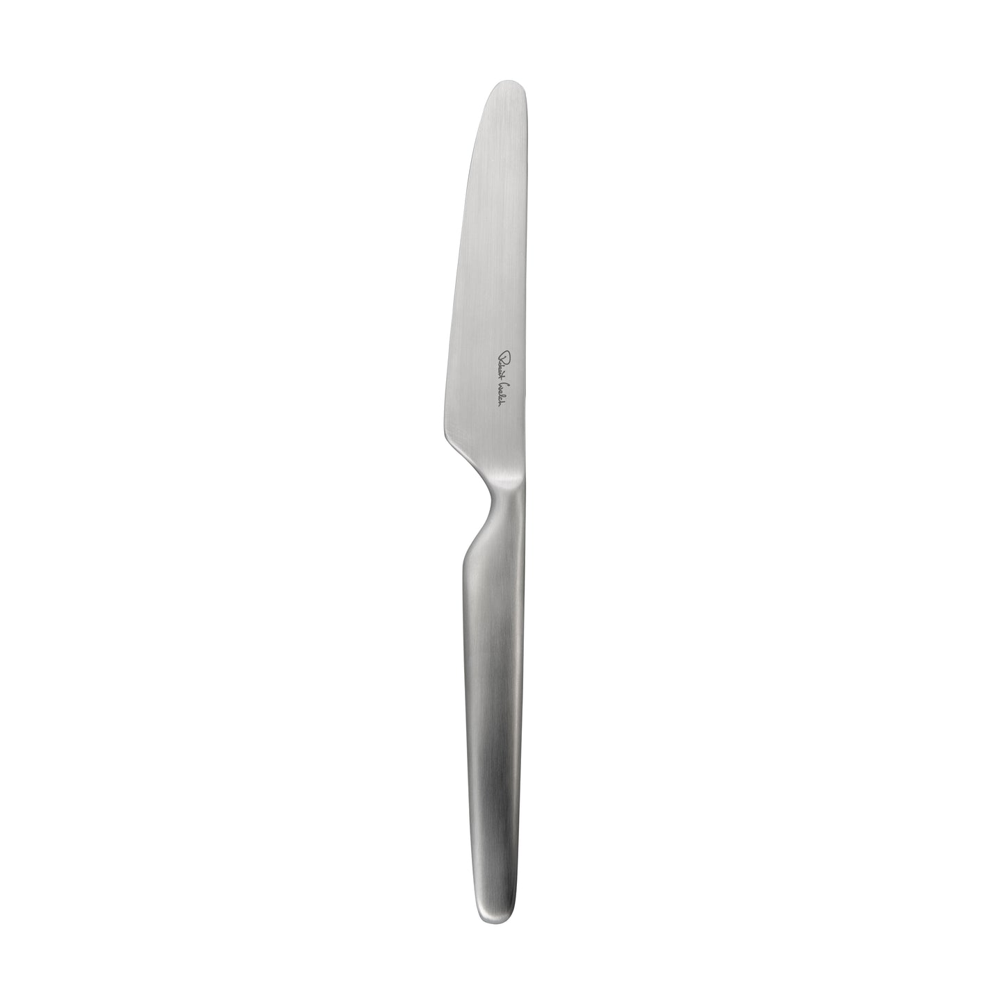 Silbernes Messer mit Gravur.