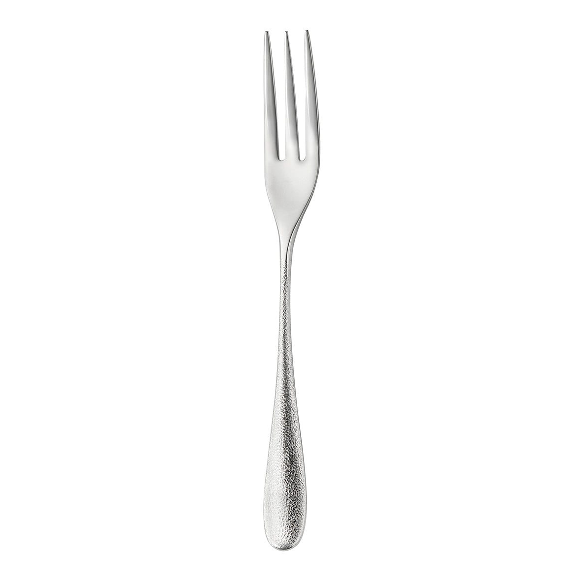 Silbergabel mit drei Zinken.