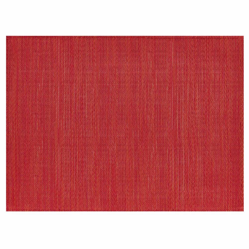 Rote Tischmatte mit Textur.