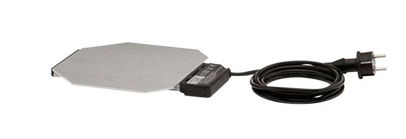 Elektrische Heizplatte mit Kabel.