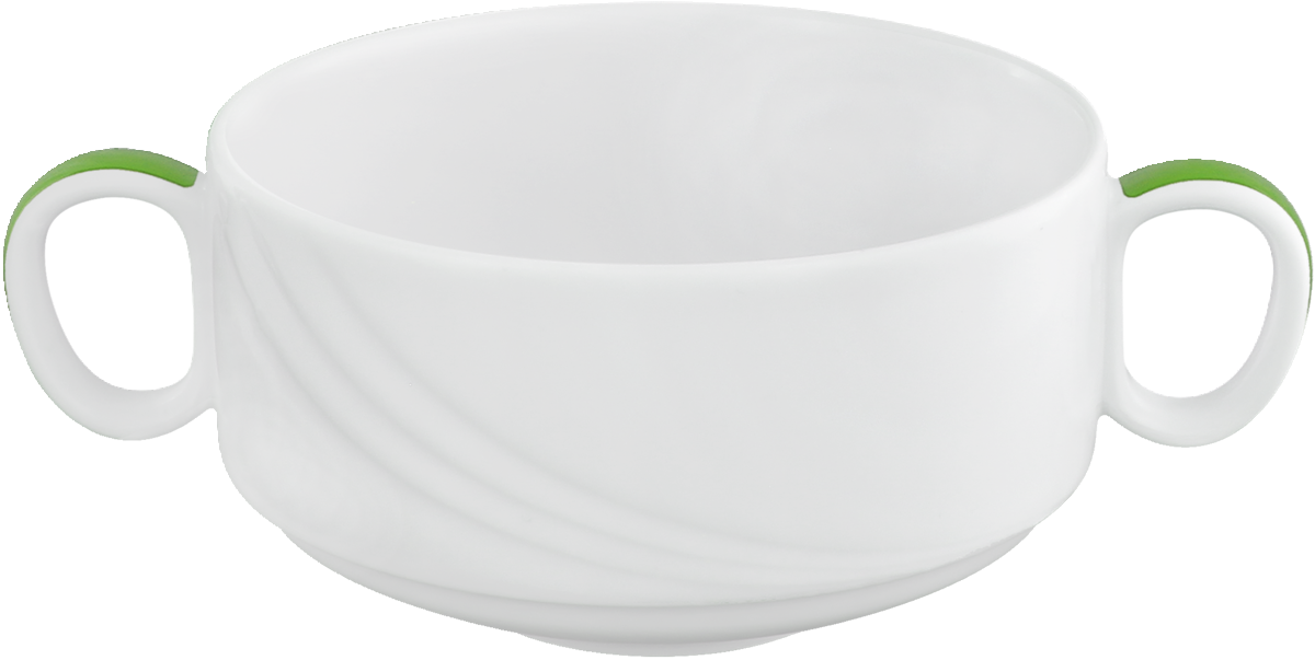 Suppenobertasse stapelbar Relief 0.50l 'DONNA SENIOR'