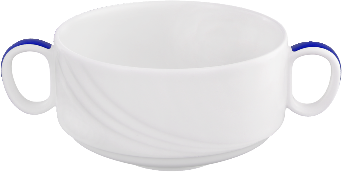 Suppenobertasse stapelbar Relief 0.50l 'DONNA SENIOR'