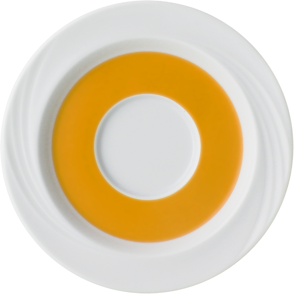 Spezialuntertasse rund Relief 17cm 'DONNA SENIOR'