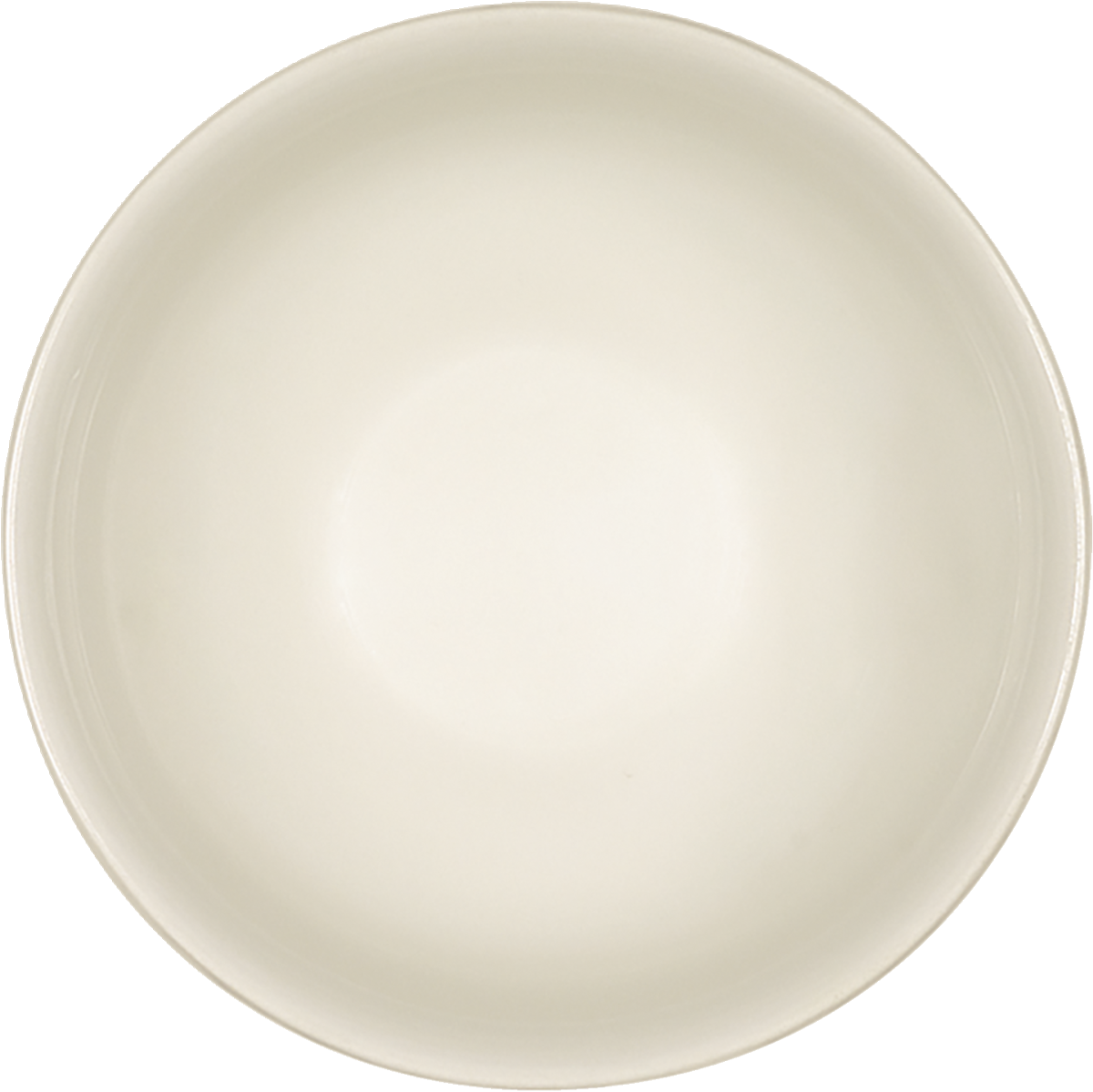 Weiße Schüssel, schlichtes Design.