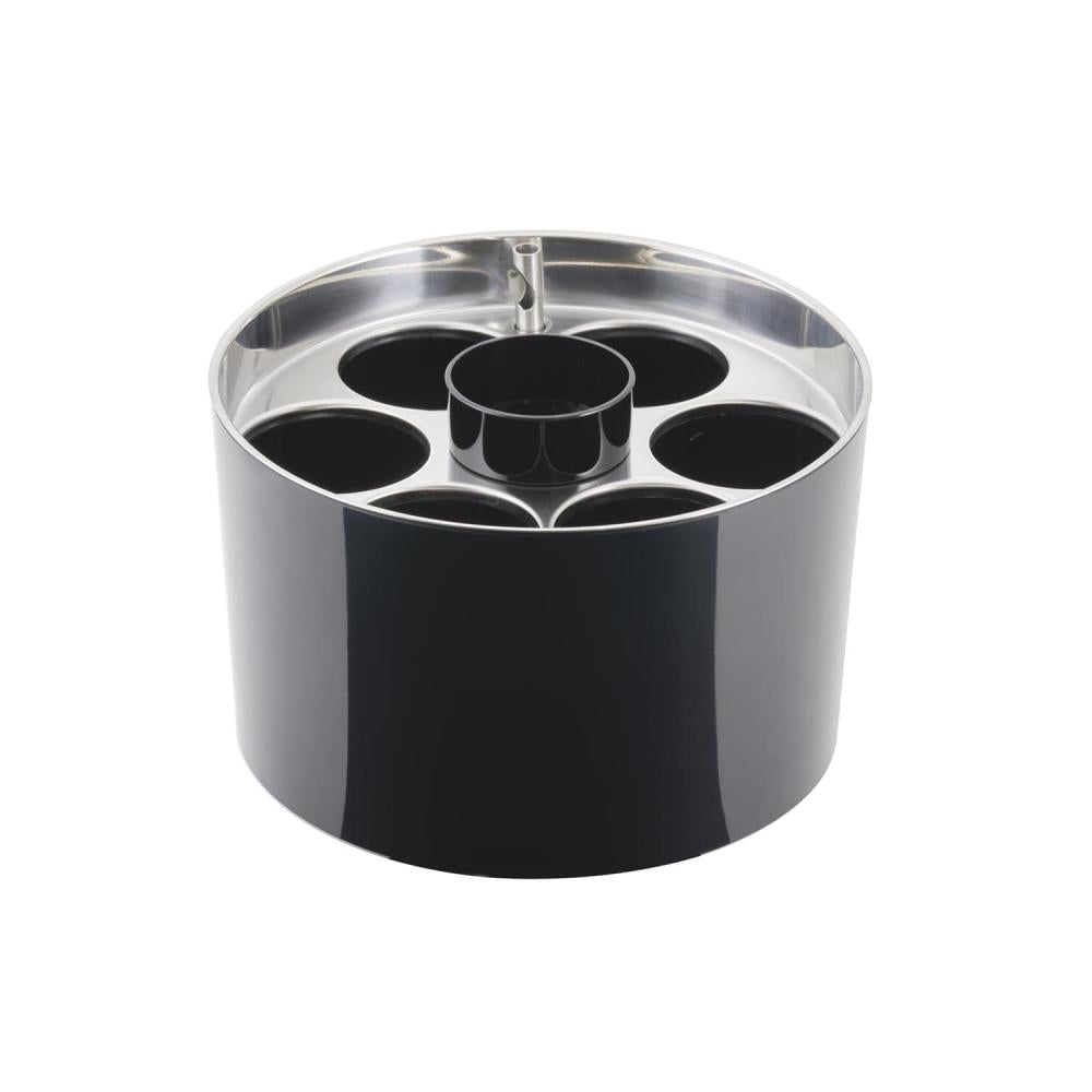 Flaschenkühler -CONFERENCE-, Ø 23 cm, H: 15 cm, schwarz