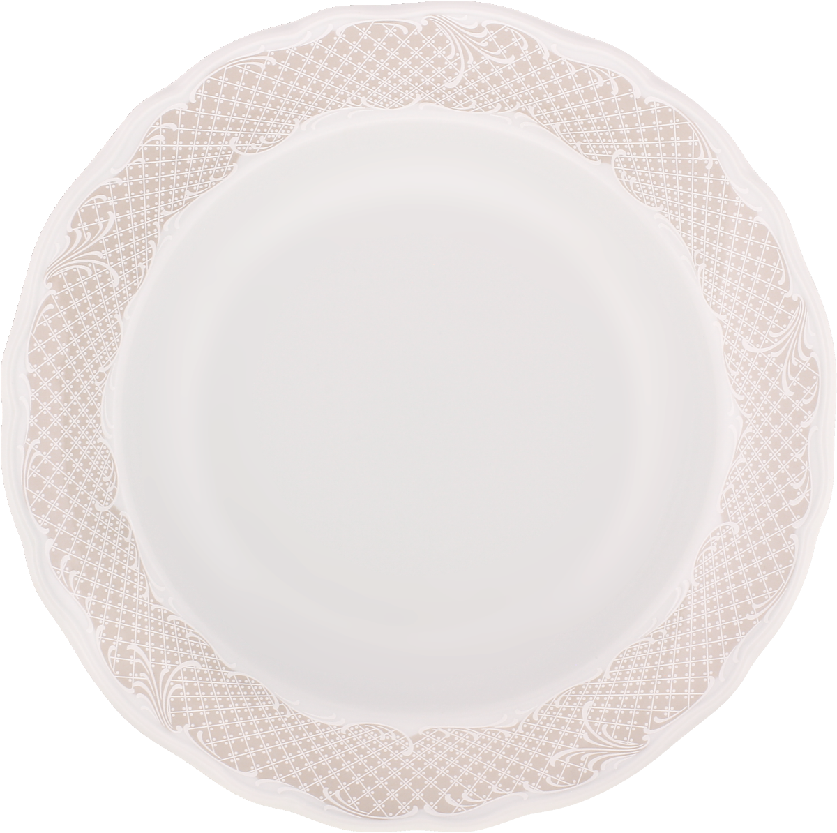 Eleganter B2B-Gastronomie-Teller, Nahaufnahme