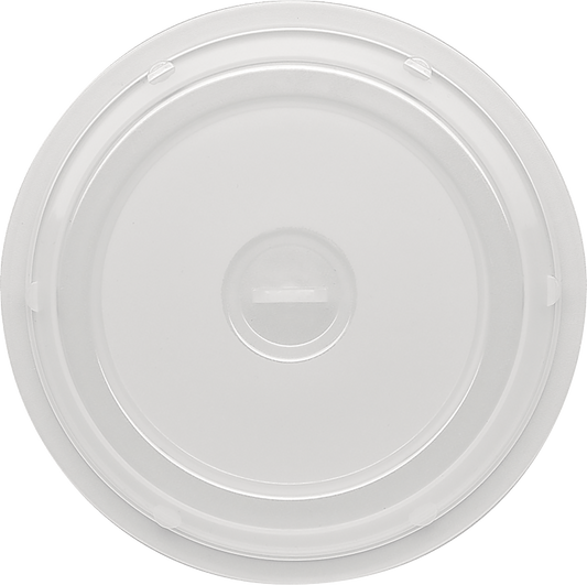 Transparenter Plastikdeckel für Behälter.