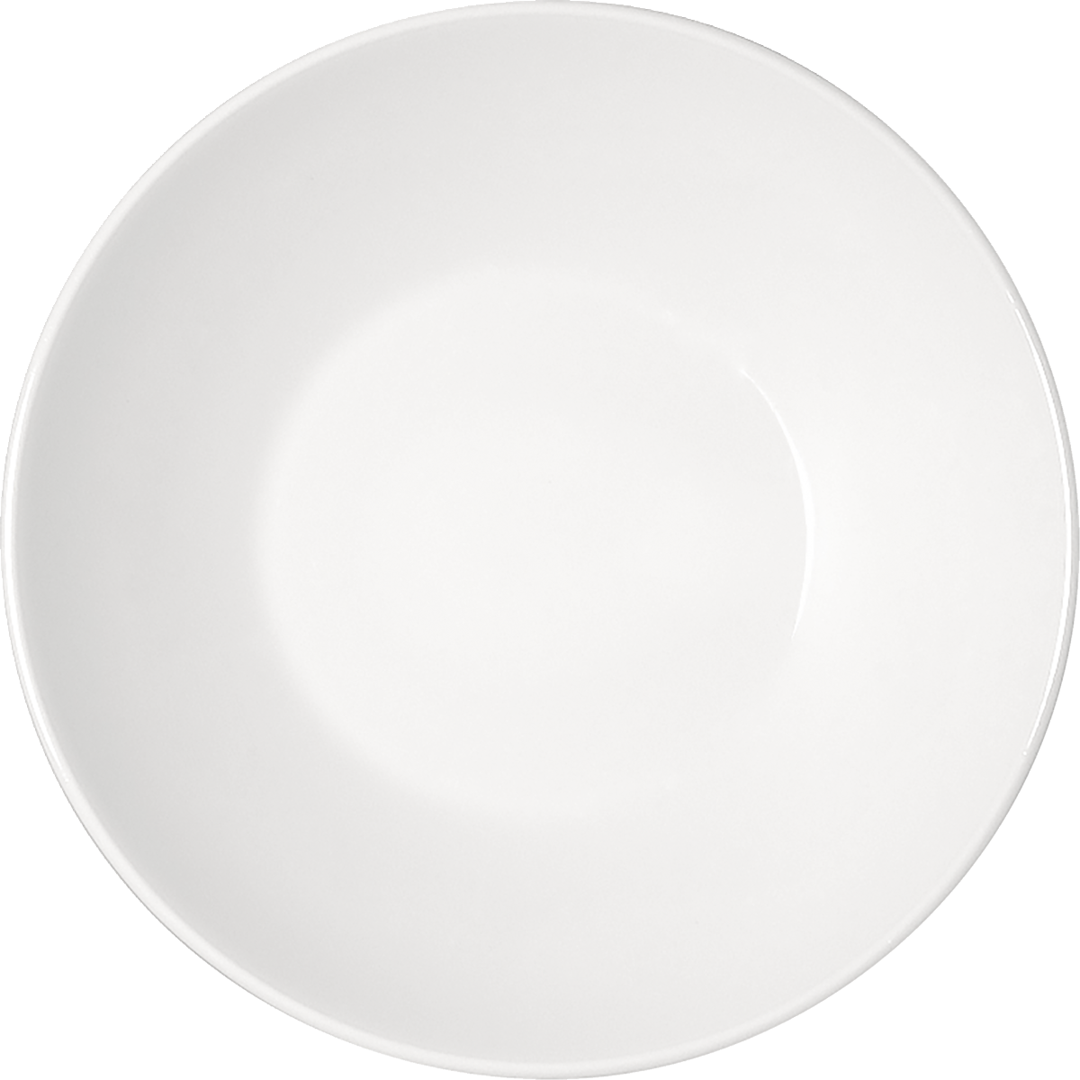 Leere weiße Bistroteller, B2B-Gastronomie