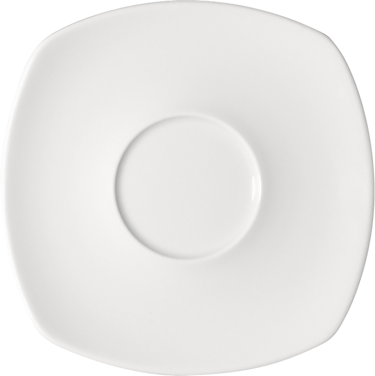 Weiße, runde Küchenwaage, Nahaufnahme