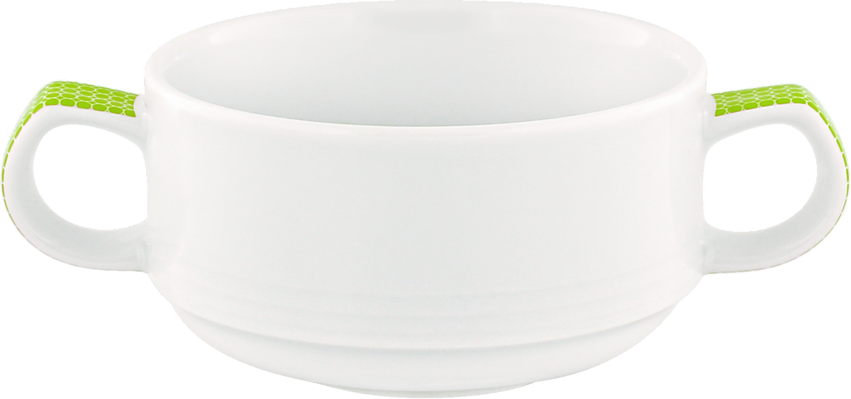 Suppenobertasse stapelbar Relief 0.28l 'DIALOG'