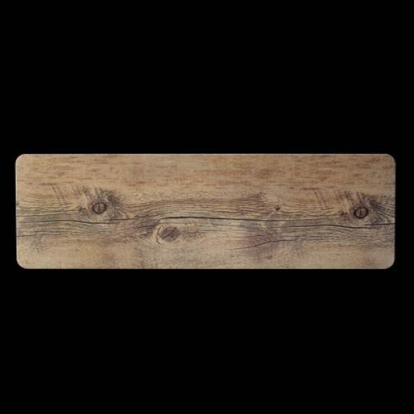 Holzbrett mit natürlicher Maserung.