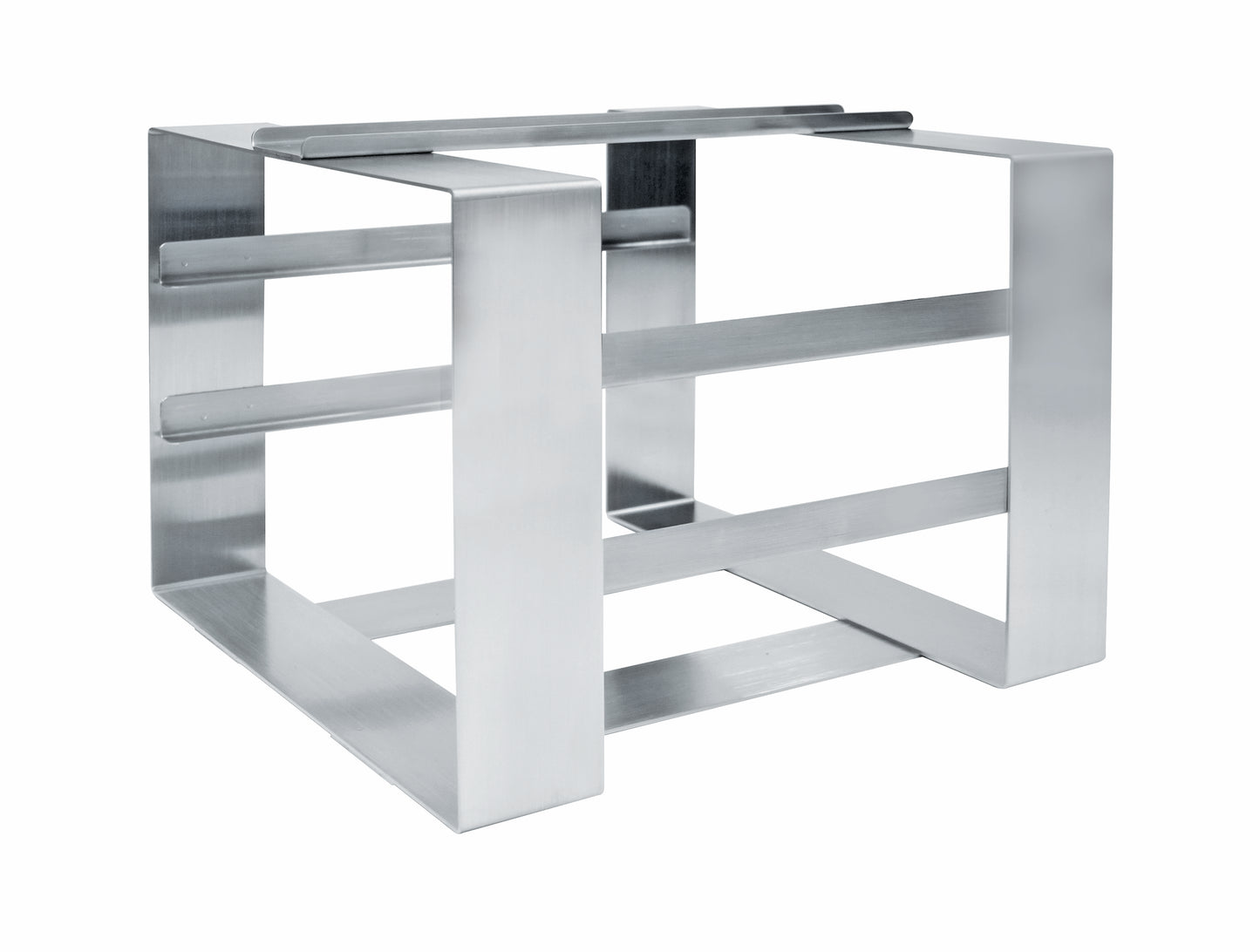 Metallgestell für Gastronomiebedarf.