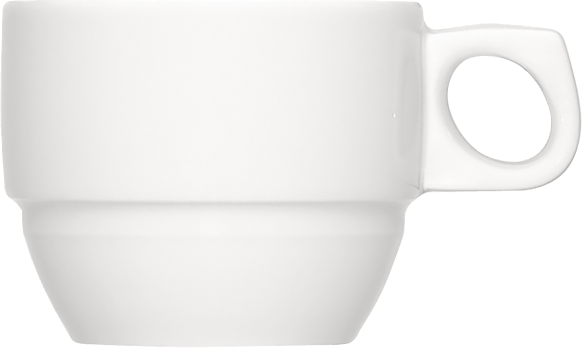 Weiße Kaffeetasse, B2B Gastronomie
