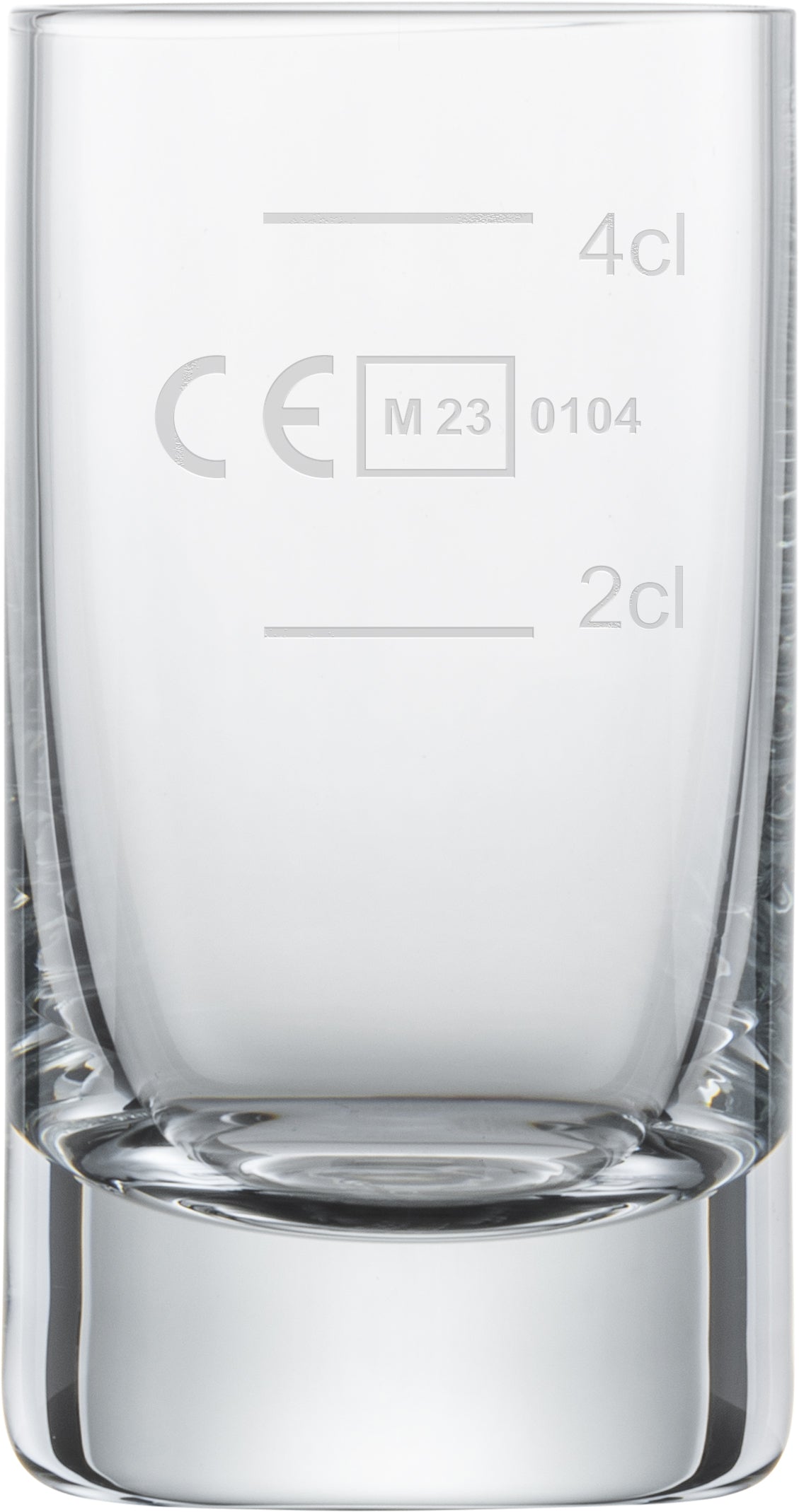 Messglas mit Volumenmarkierungen.